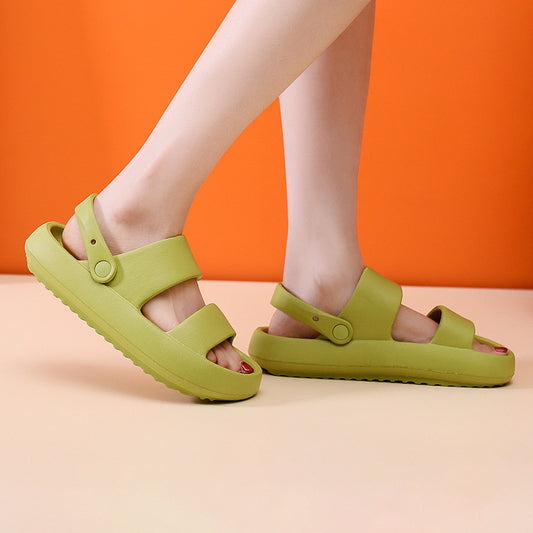 Adjustable Rubber Strapped Sandals (5 colors)