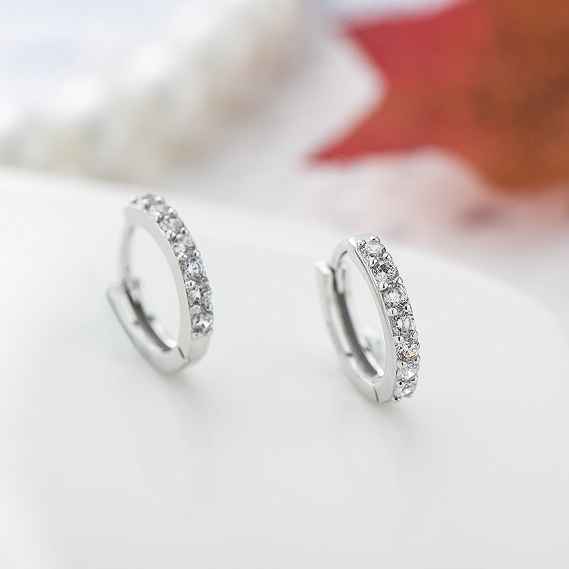 Sterling Silver Mini Hoop Earrings