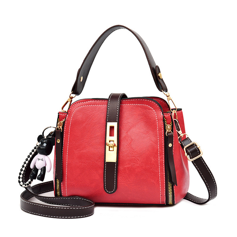 Vintage Leather Crossbody Messenger Bag (9 colors and styles)