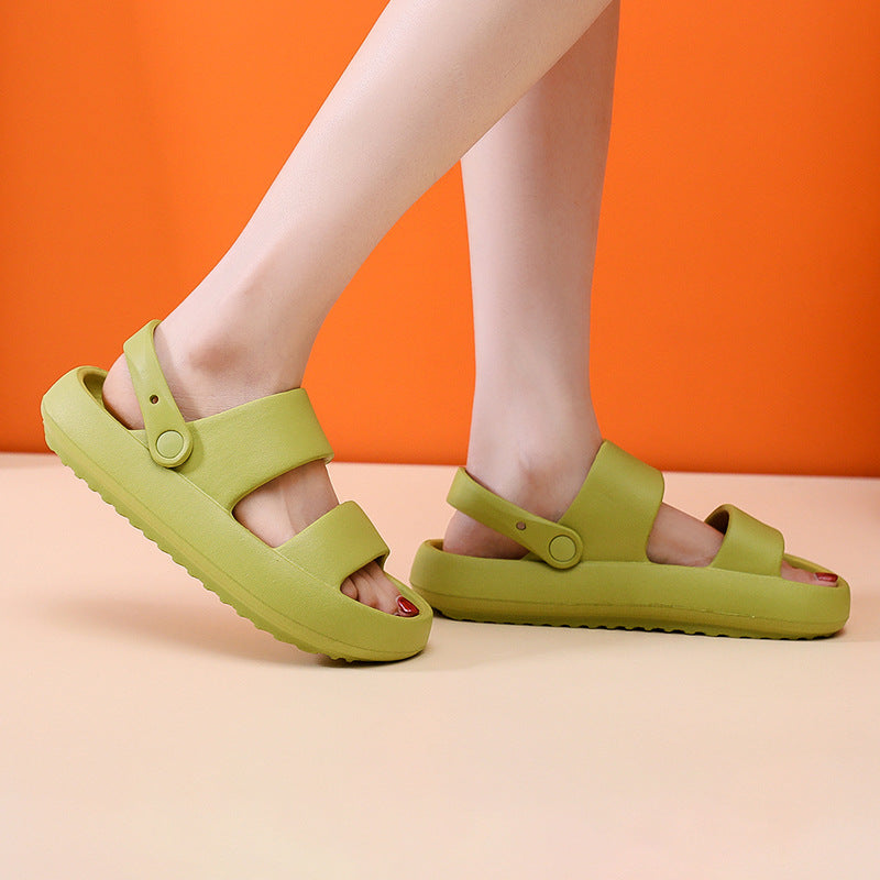 Adjustable Rubber Strapped Sandals (5 colors)